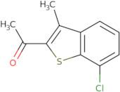 1-(7-Chloro-3-methyl-1-benzothiophen-2-yl)ethan-1-one