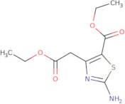 ethyl 2-amino-4-(2-ethoxy-2-oxoethyl)-1,3-thiazole-5-carboxylate