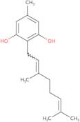 2-[(2E)-3,7-Dimethyl-2,6-octadienyl]-5-methylresorcinol