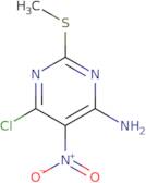 6-chloro-2-methylsulfanyl-5-nitropyrimidin-4-amine