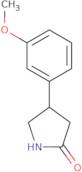 4-(3-Methoxyphenyl)pyrrolidin-2-one