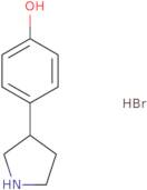 4-(Pyrrolidin-3-yl)phenol hydrobromide