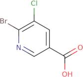 6-Bromo-5-chloropyridine-3-carboxylic acid