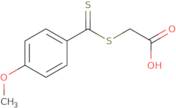 2-(4-Methoxyphenylcarbonothioylthio)ethanoic acid