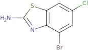 4-Bromo-6-chloro-1,3-benzothiazol-2-amine