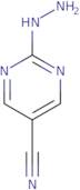 2-Hydrazinylpyrimidine-5-carbonitrile