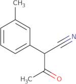 2-(3-Methylphenyl)-3-oxobutanenitrile