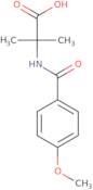 N-(4-Methoxybenzoyl)-2-methylalanine