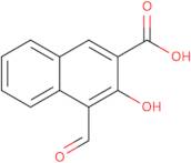 4-Formyl-3-hydroxynaphthalene-2-carboxylic acid