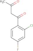 1-(2-Chloro-4-fluorophenyl)butane-1,3-dione