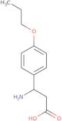 3-Amino-3-(4-propoxyphenyl)propanoic acid