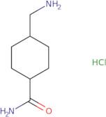 4-(Aminomethyl)cyclohexane-1-carboxamide hydrochloride