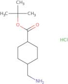 tert-Butyl (1R,4R)-4-(aminomethyl)cyclohexane-1-carboxylate hydrochloride