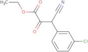 ethyl 3-(3-chlorophenyl)-3-cyano-2-oxopropanoate