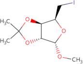 (3aS,4S,6R,6aR)-4-(iodomethyl)-6-methoxy-2,2-dimethyl-tetrahydro-2H-furo[3,4-d][1,3]dioxole