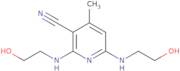 2,6-Bis[(2-hydroxyethyl)amino]-4-methylnicotinonitrile