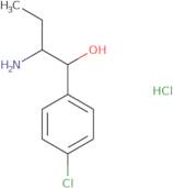 2-Amino-1-(4-chlorophenyl)butan-1-ol hydrochloride