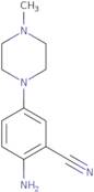 2-Amino-5-(4-methyl-piperazin-1-yl)-benzonitrile