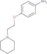 4-(2-Piperidin-1-yl-ethoxy)-phenylamine