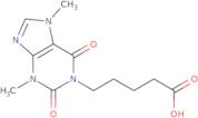 1-(4-Carboxybutyl)-3,7-dimethylxanthine