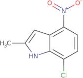 7-Chloro-2-methyl-4-nitroindole