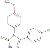 5-(4-Chlorophenyl)-4-(4-methoxyphenyl)-4H-1,2,4-triazole-3-thiol