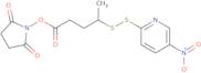 2,5-Dioxopyrrolidin-1-yl 4-((5-nitropyridin-2-yl)disulfanyl)pentanoate