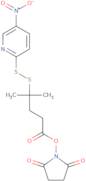 2,5-Dioxopyrrolidin-1-yl 4-methyl-4-((5-nitropyridin-2-yl)disulfanyl)pentanoate ee