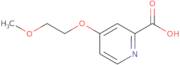 4-(2-Methoxyethoxy)pyridine-2-carboxylic acid