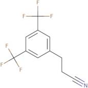 3-[3,5-Bis(trifluoromethyl)phenyl]propanenitrile