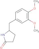 5-[(3,4-Dimethoxyphenyl)methyl]pyrrolidin-2-one