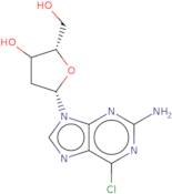 6-Chloro-9-(2-deoxy-b-L-erythro-pentofuranosyl)-9H-purin-2-amine