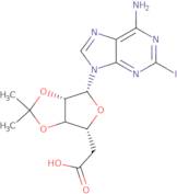 5'-Carboxy-2-iodo-2',3'-O-isopropylideneadenosine