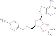 5’-O-(4-Cyanobenzyl)-2’,3’-di-O-isopropylideneadenosine