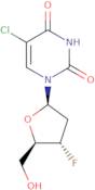 5-Chloro-2',3'-dideoxy-3'-fluorouridine