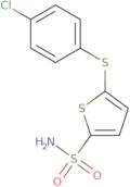 5-[(4-Chlorophenyl)thio]thiophene-2-sulphonamide