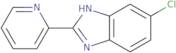 6-Chloro-2-(pyridin-2-yl)-1H-1,3-benzodiazole