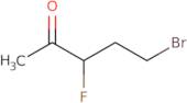 5-Bromo-3-fluoropentan-2-one