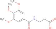 3-[(3,4,5-Trimethoxybenzoyl)amino]propanoic acid