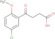 4-(3-Chloro-6-methoxyphenyl)-4-oxobutyric acid