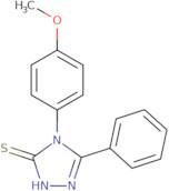 4-(4-Methoxyphenyl)-5-phenyl-4H-1,2,4-triazole-3-thiol