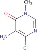 5-Amino-6-chloro-3-methyl-3,4-dihydropyrimidin-4-one