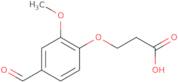 3-(4-Formyl-2-methoxyphenoxy)propanoic acid