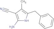 2-Amino-5-benzyl-4-methyl-1H-pyrrole-3-carbonitrile