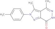 3,4-Dimethyl-2-(p-tolyl)-2H-pyrazolo[3,4-d]pyridazin-7(6H)-one