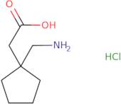 2-[1-(Aminomethyl)cyclopentyl]acetic acid hydrochloride