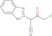 2-(1H-Benzimidazol-2-yl)-4-chloro-3-oxobutanenitrile