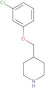 4-((3-Chlorophenoxy)methyl)piperidine