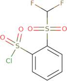 2-Difluoromethanesulfonylbenzene-1-sulfonyl chloride