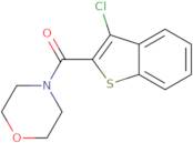 3-chlorobenzo[b]thiophen-2-yl morpholin-4-yl ketone